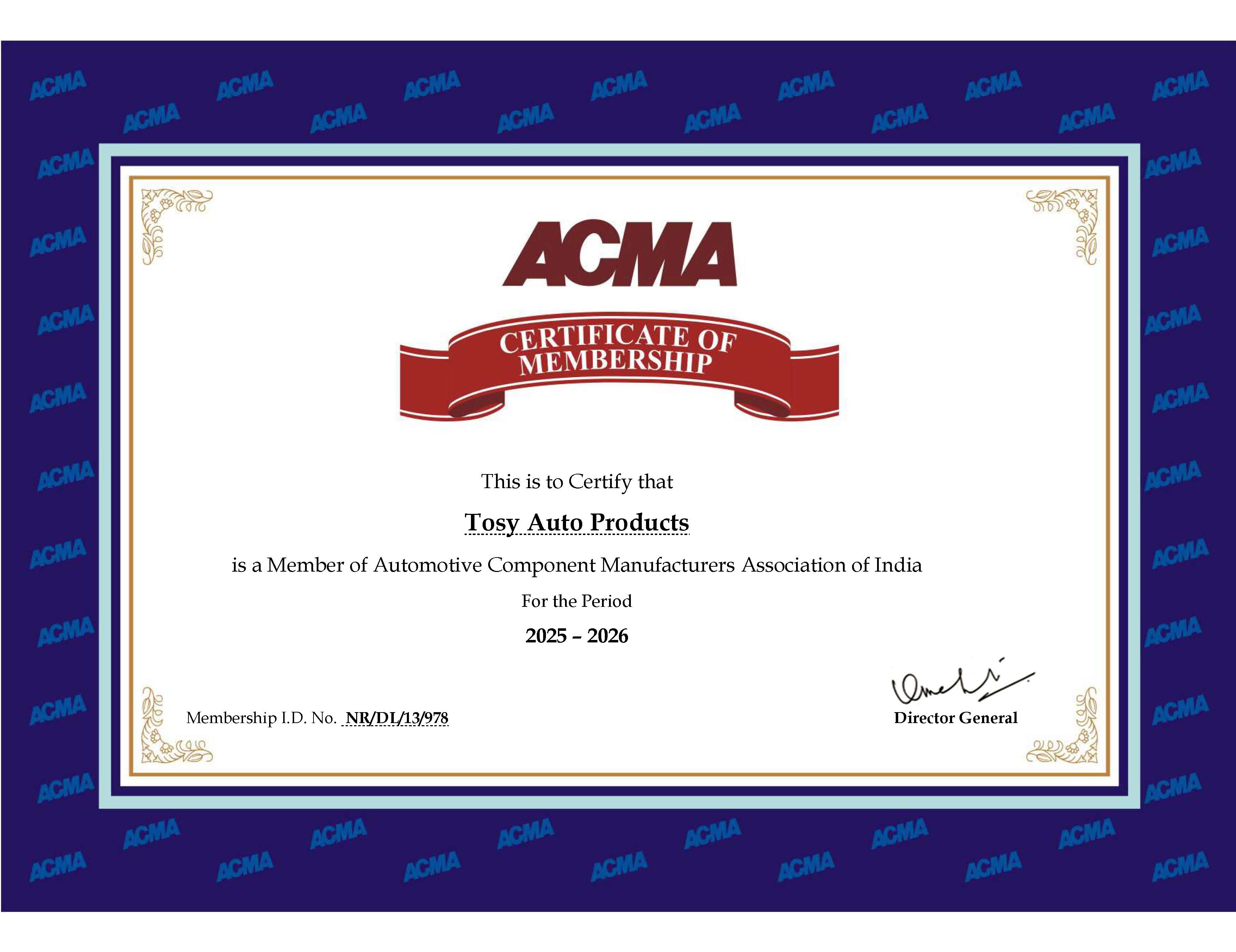 Certificate 1